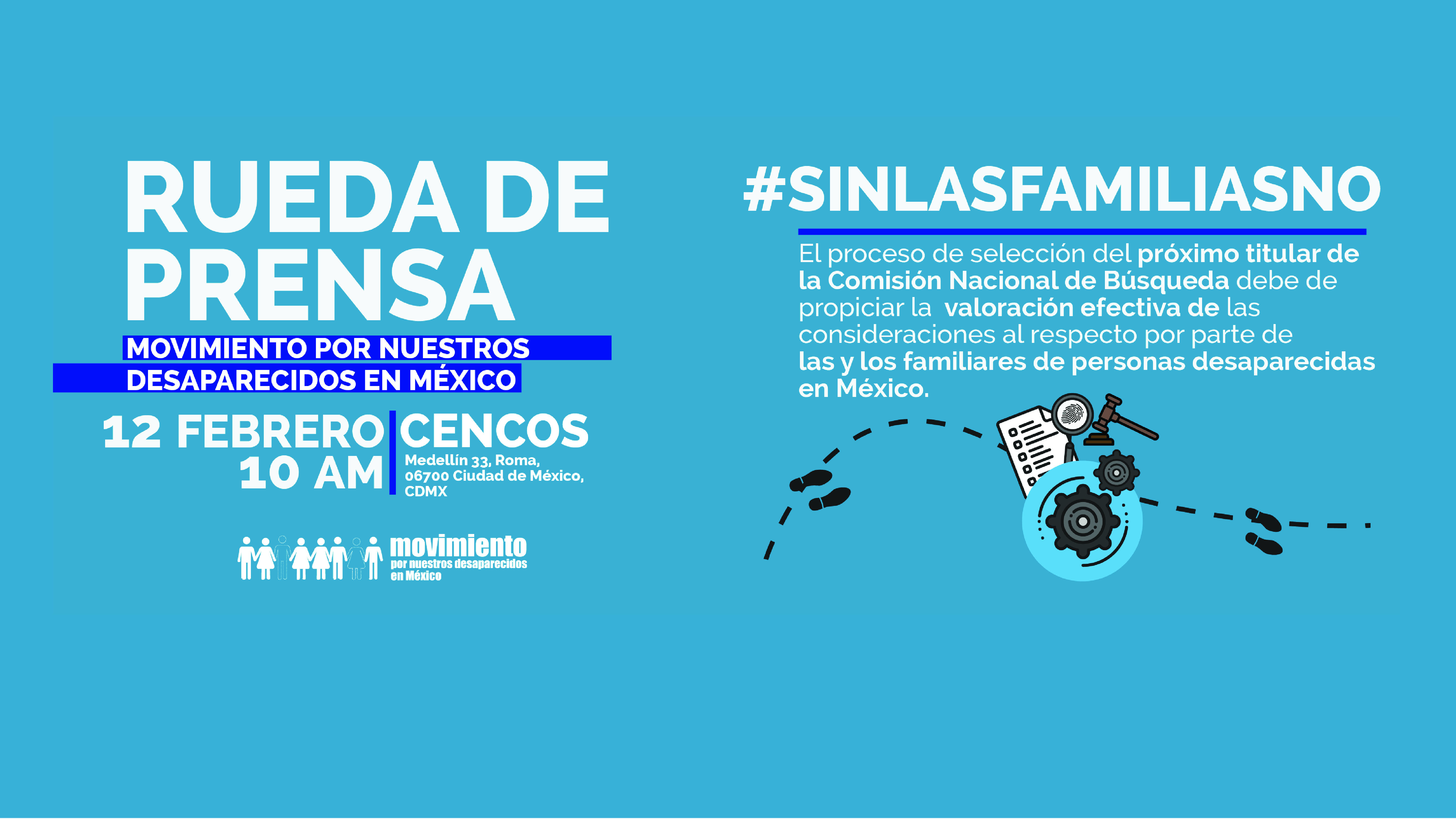 Rueda de prensa: Sin las Familias No