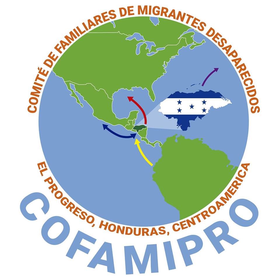 Logo: COFAMIPRO- Comité de Familiares de Migrantes Desaparecidos del Progreso, Honduras